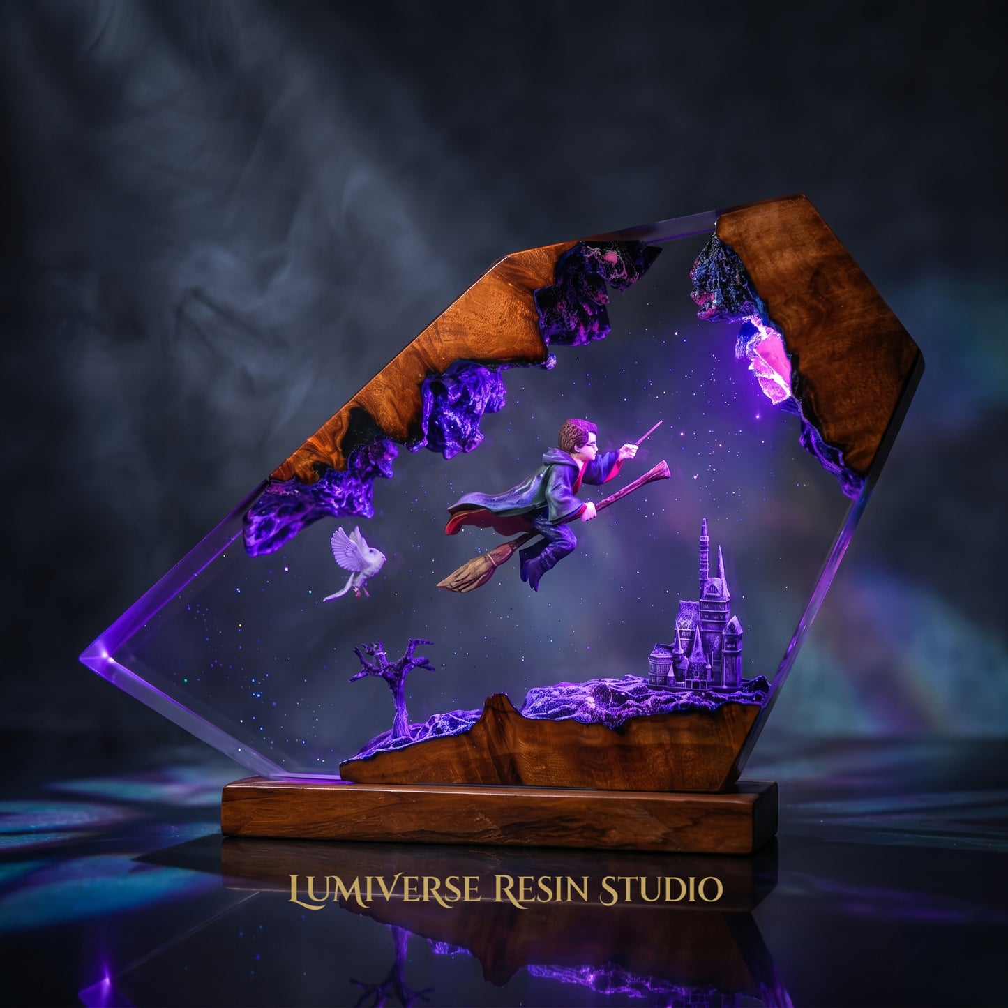 Harry Potter Resin Lamp