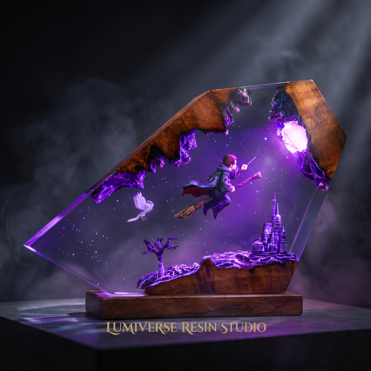 Harry Potter Resin Lamp
