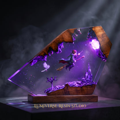 Harry Potter Resin Lamp