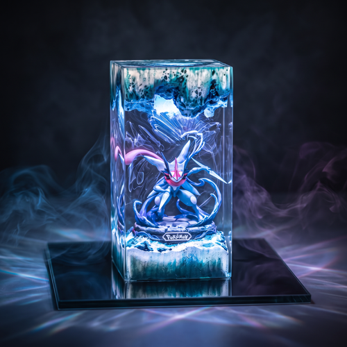 Gekkouga Resin Lamp Lumi Verseresin Studio