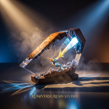 Vegeta V2 Resin Lamp - Dragonball Z