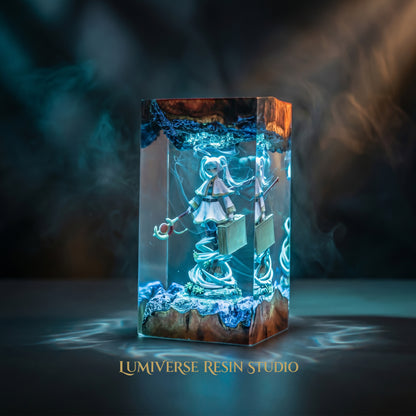 Frieren Resin Lamp V1