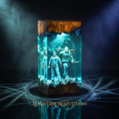 Naruto Vs Pain - Resin Lamp