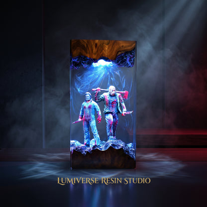 Naruto Vs Pain - Resin Lamp