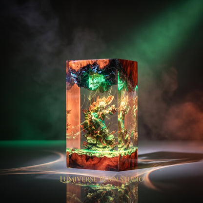 Bakugo Katsuki Resin lamp - My Hero Academia