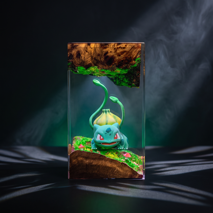 Bullbasaur Resin Lamp Lumi Verseresin Studio