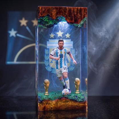 Messi Player Resin Lamp -The Best Player