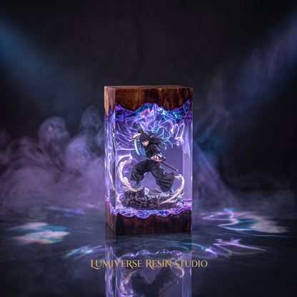 Tokito Muichiro Resin Lamp  - Demon Slayer