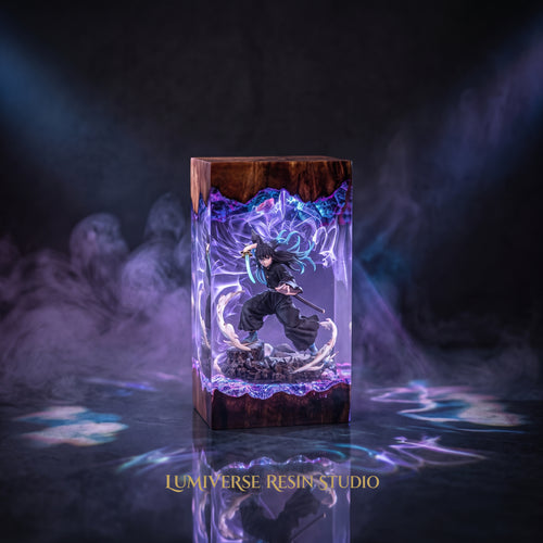 Tokito Muichiro Resin Lamp  - Demon Slayer