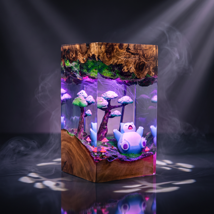 Snowlax Resin Lamp Lumi Verseresin Studio