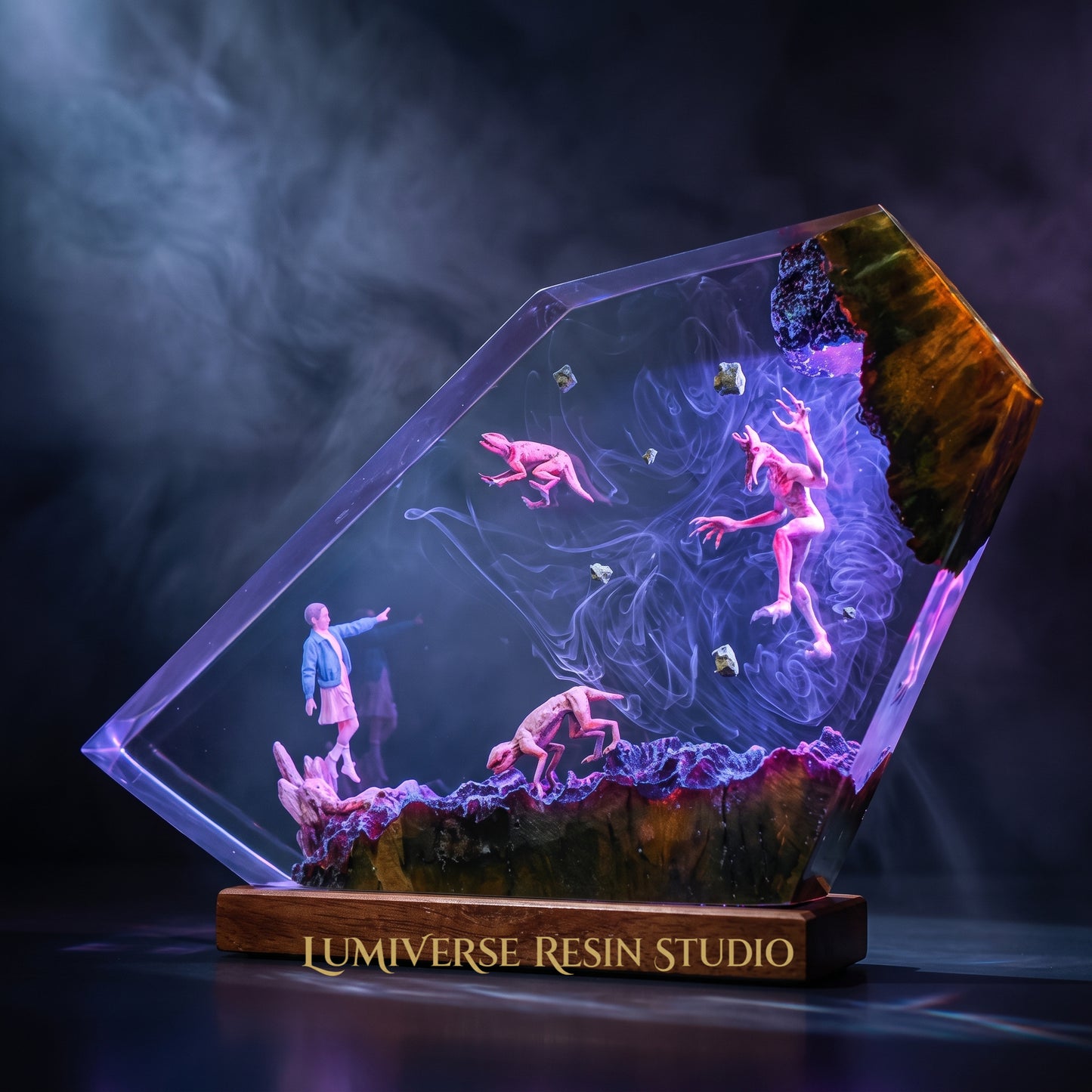 Stranger Things Movie Resin Lamp