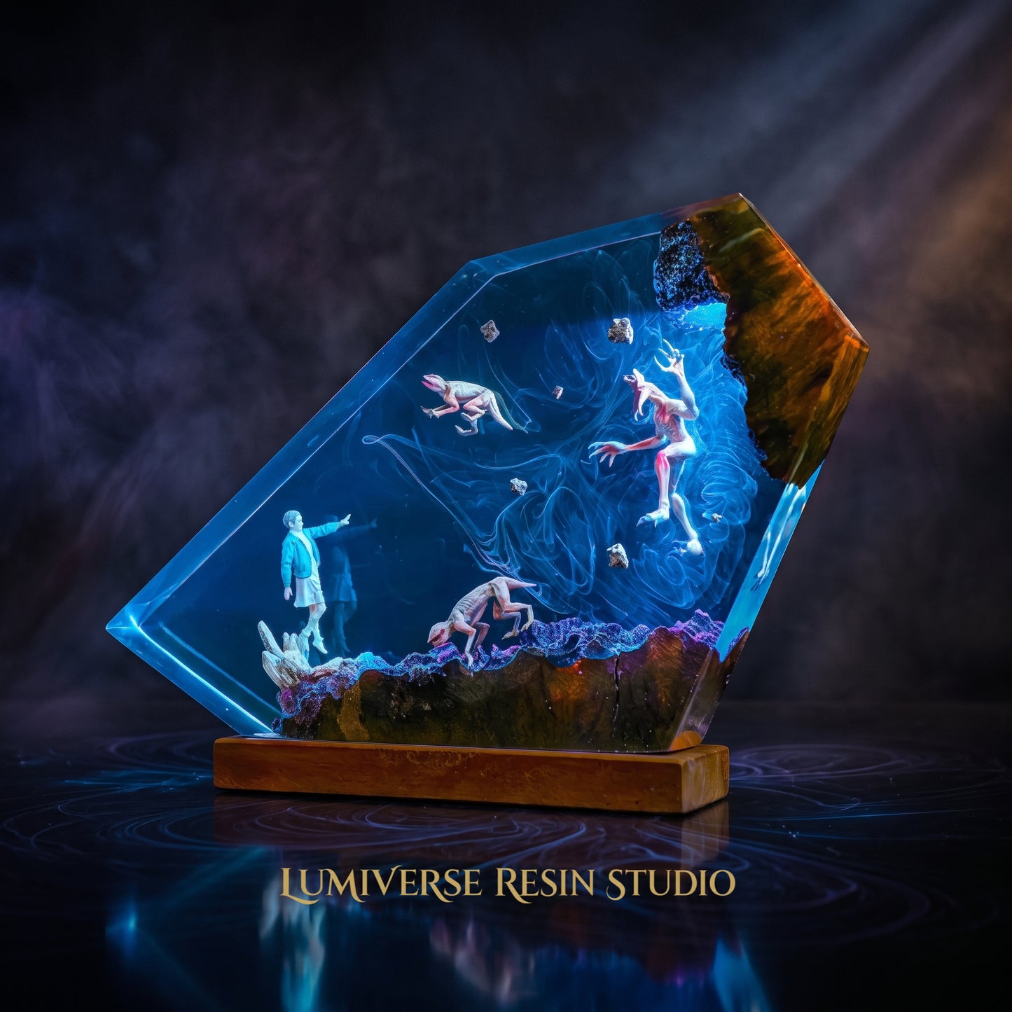 Stranger Things Movie Resin Lamp