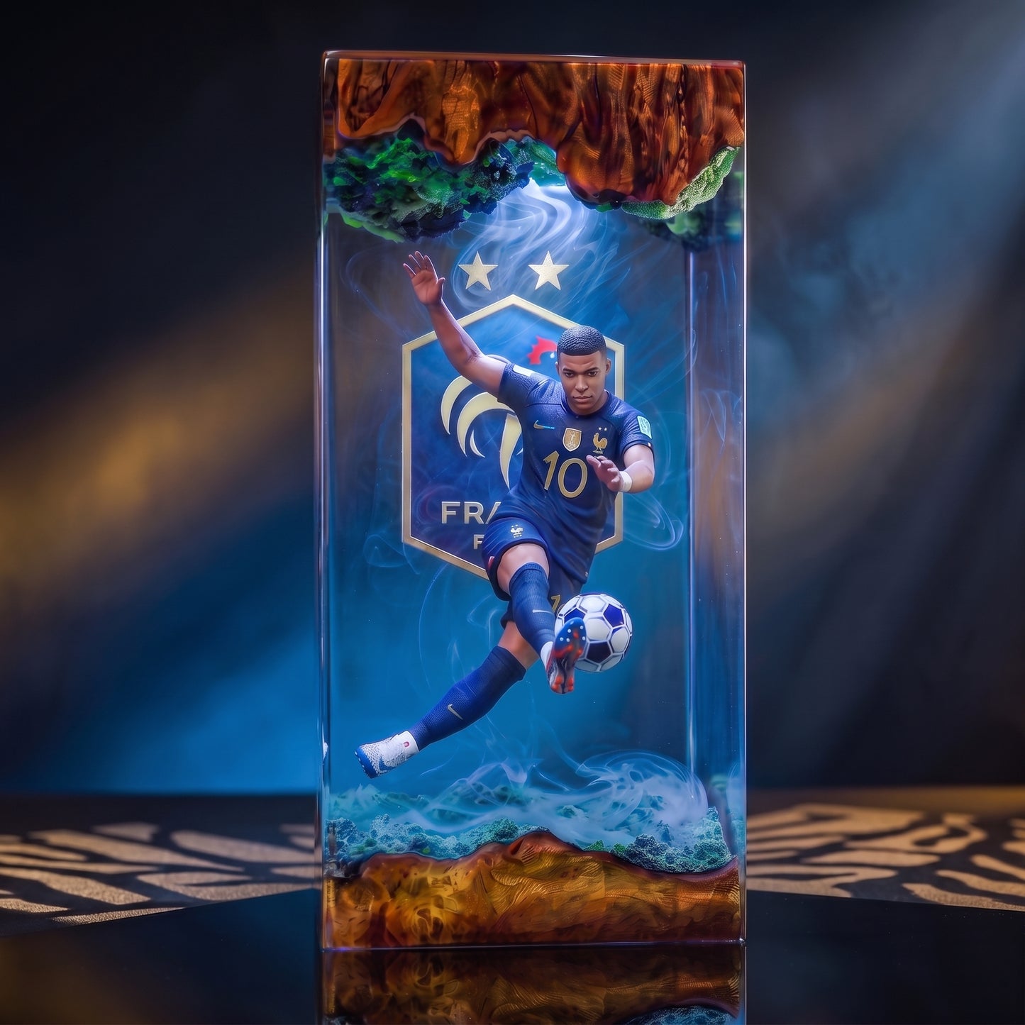 Mbappe Player Resin Lamp -The Best Player