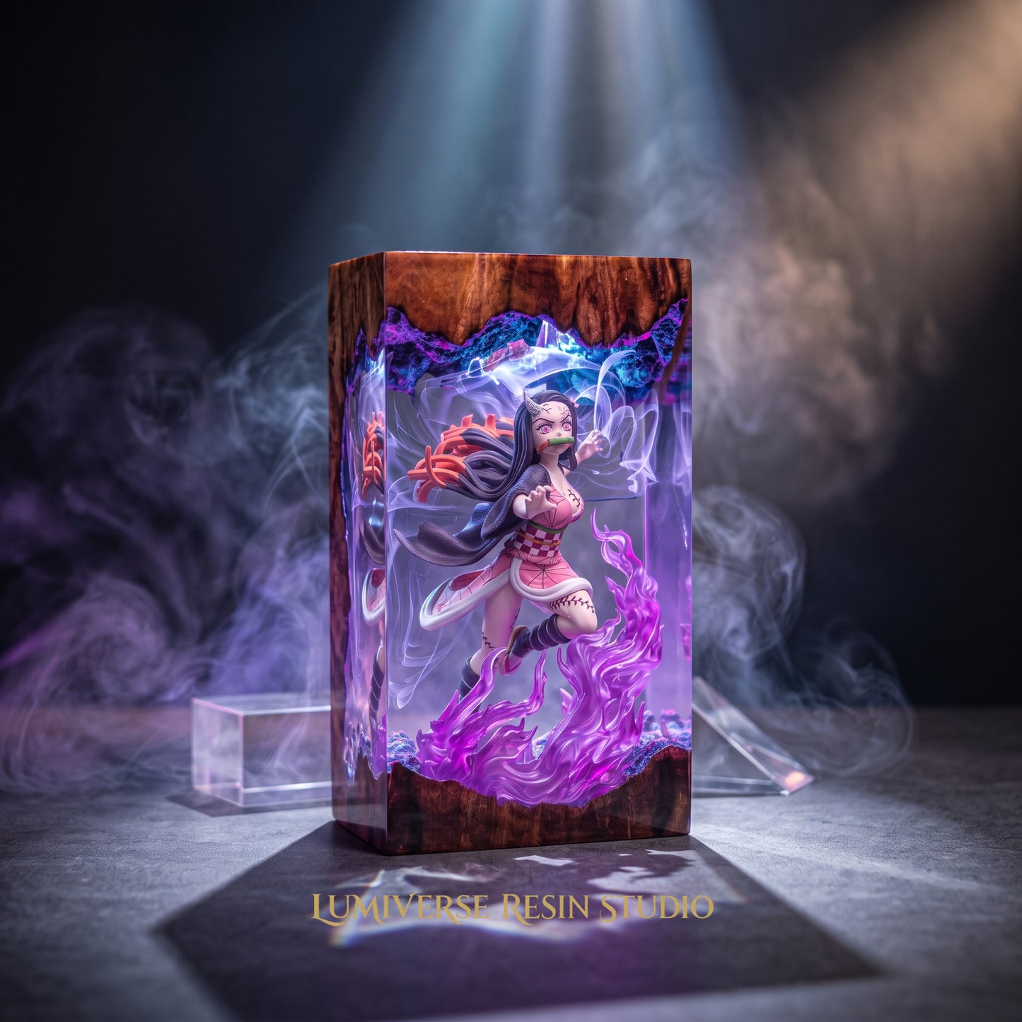 Nezuko Resin Lamp  - Demon Slayer