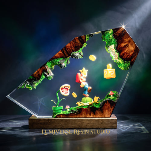 Mario Resin Lamp V2