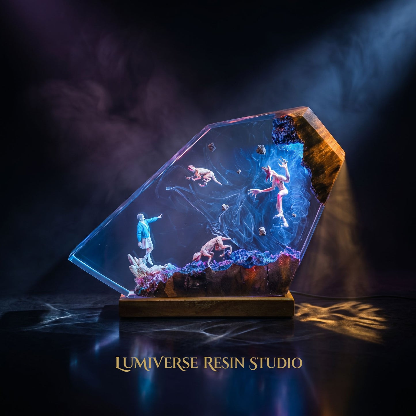 Stranger Things Movie Resin Lamp