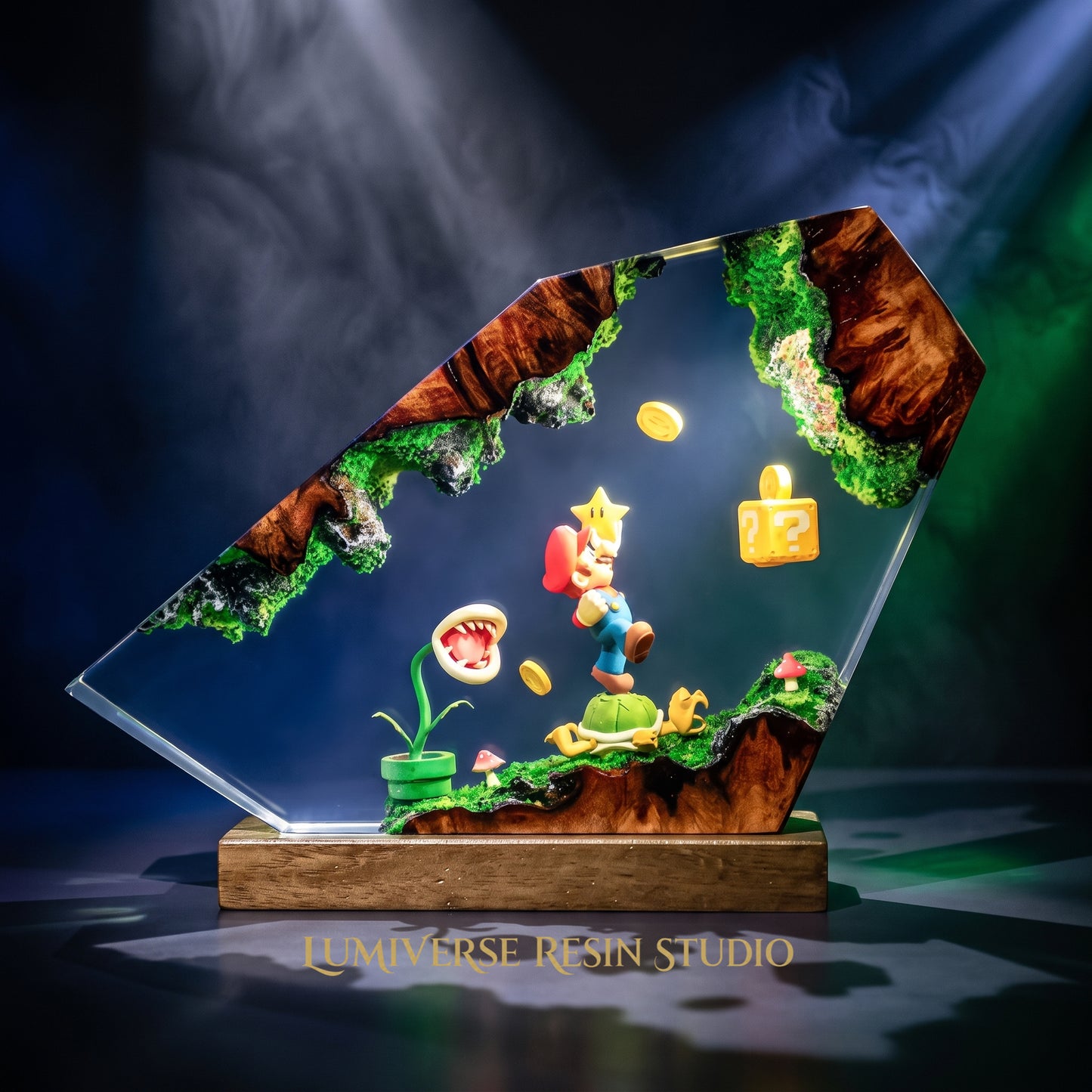 Mario Resin Lamp V2