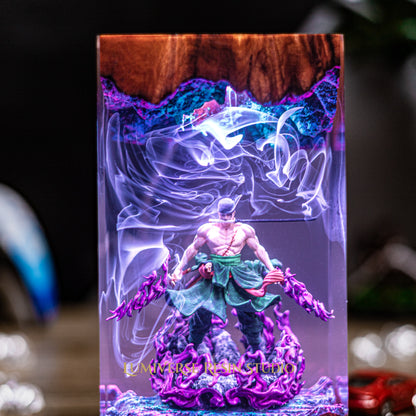 Zoro V2 Resin lamp - One  Piece