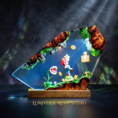 Mario Resin Lamp V2