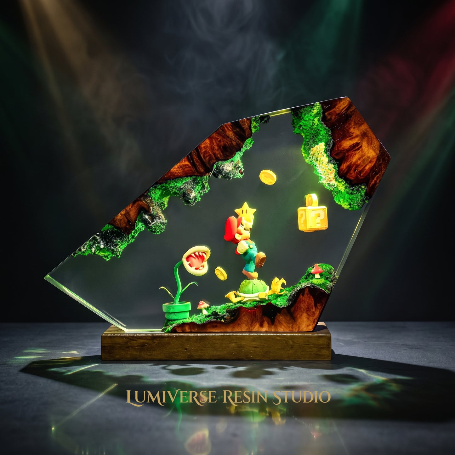 Mario Resin Lamp V2