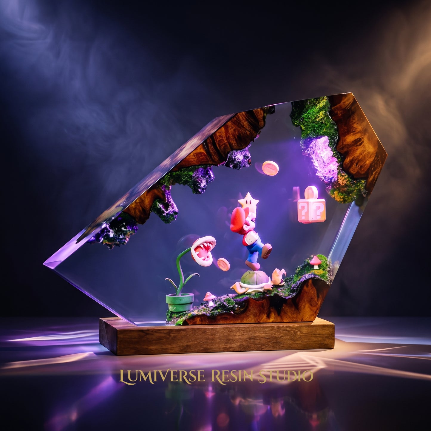 Mario Resin Lamp V2