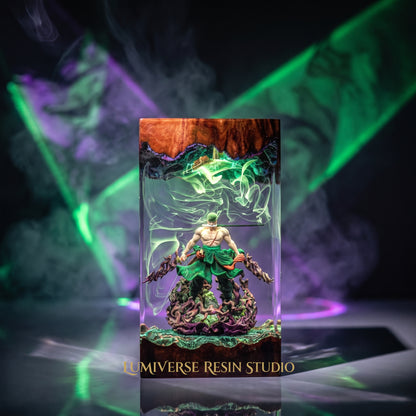 Zoro V2 Resin lamp - One  Piece