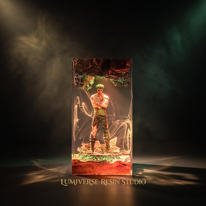 Zoro V3 Resin lamp - One  Piece