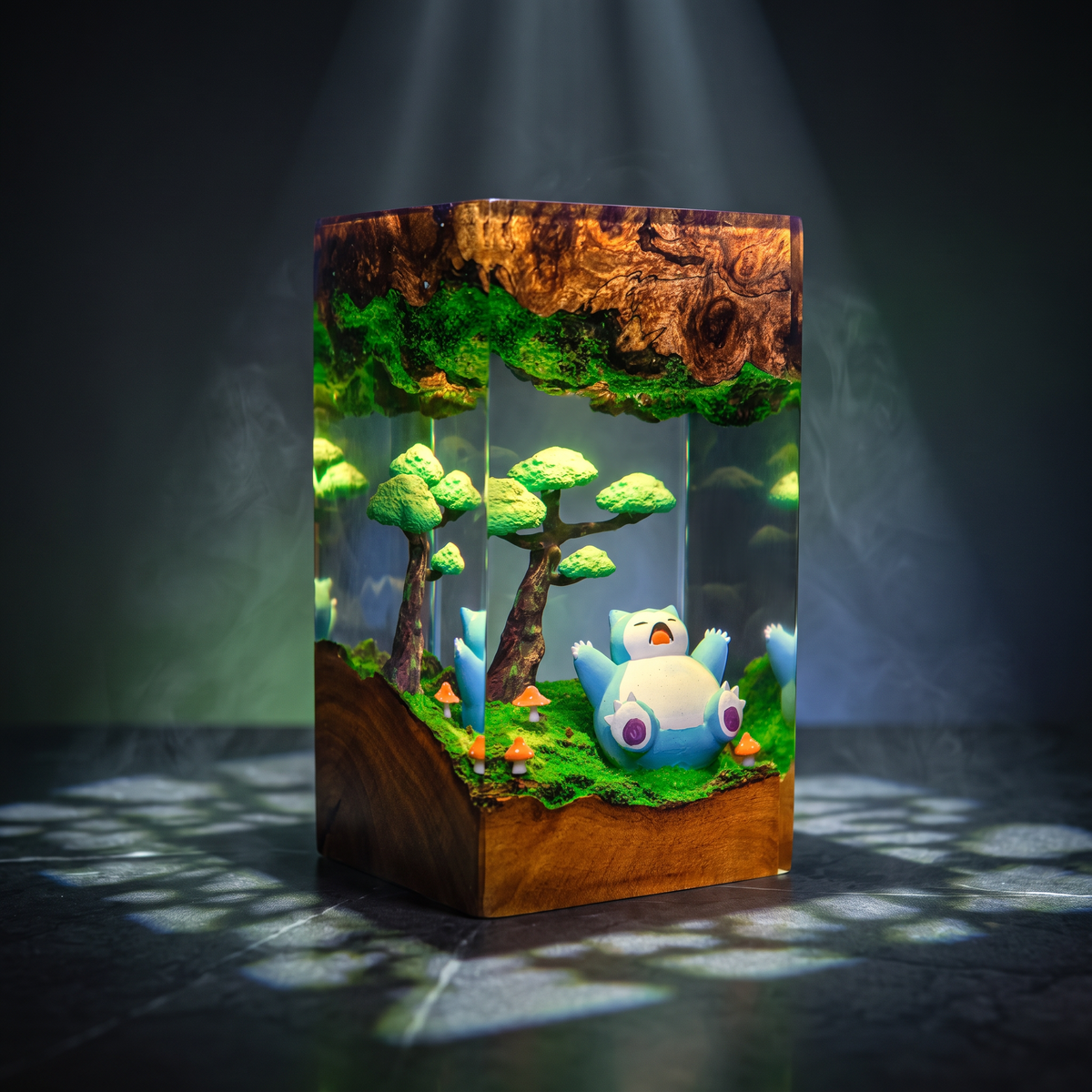 Snowlax Resin Lamp Lumi Verseresin Studio