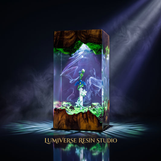 Zelda Master Sword Resin Lamp