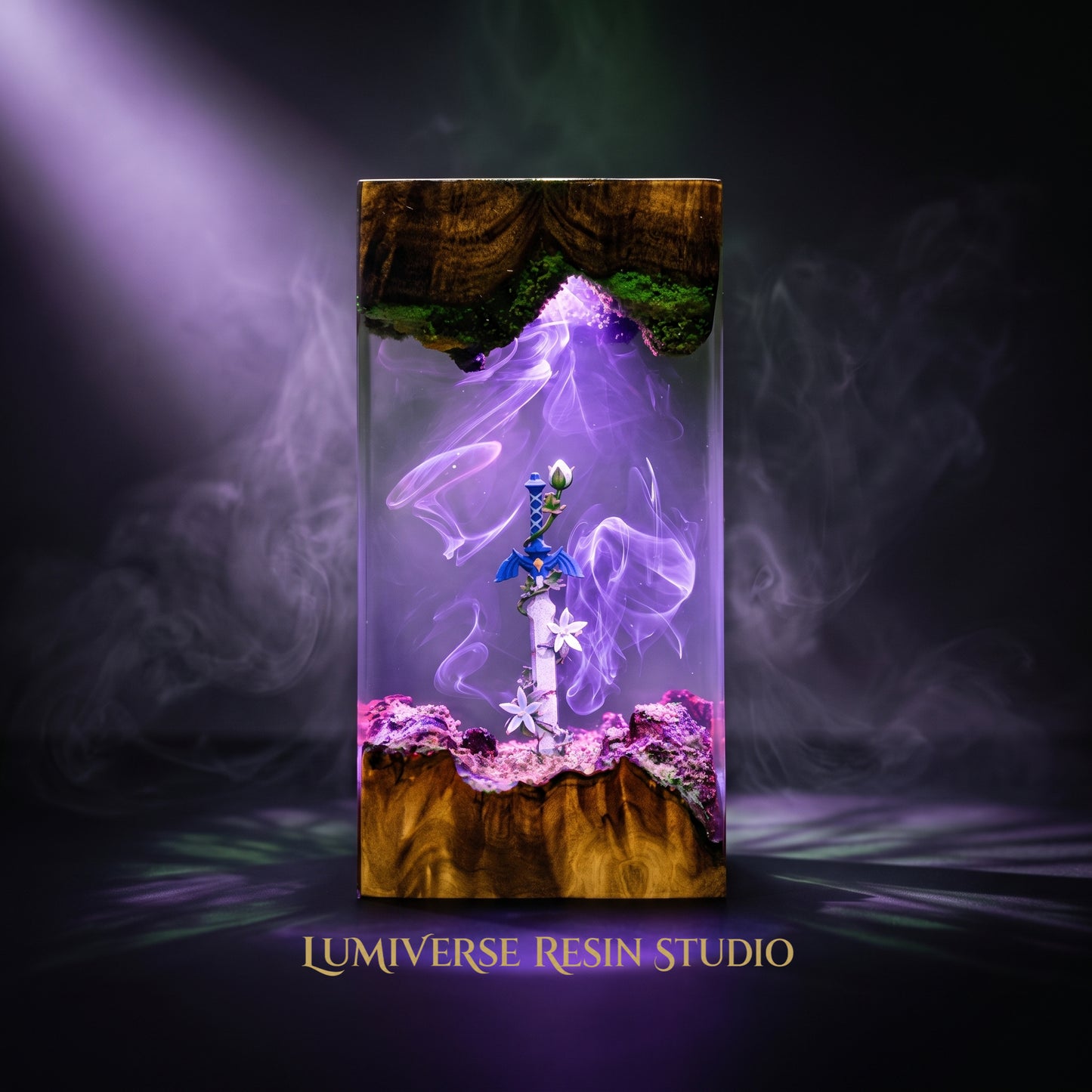 Zelda Master Sword Resin Lamp