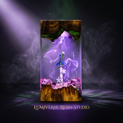 Zelda Master Sword Resin Lamp