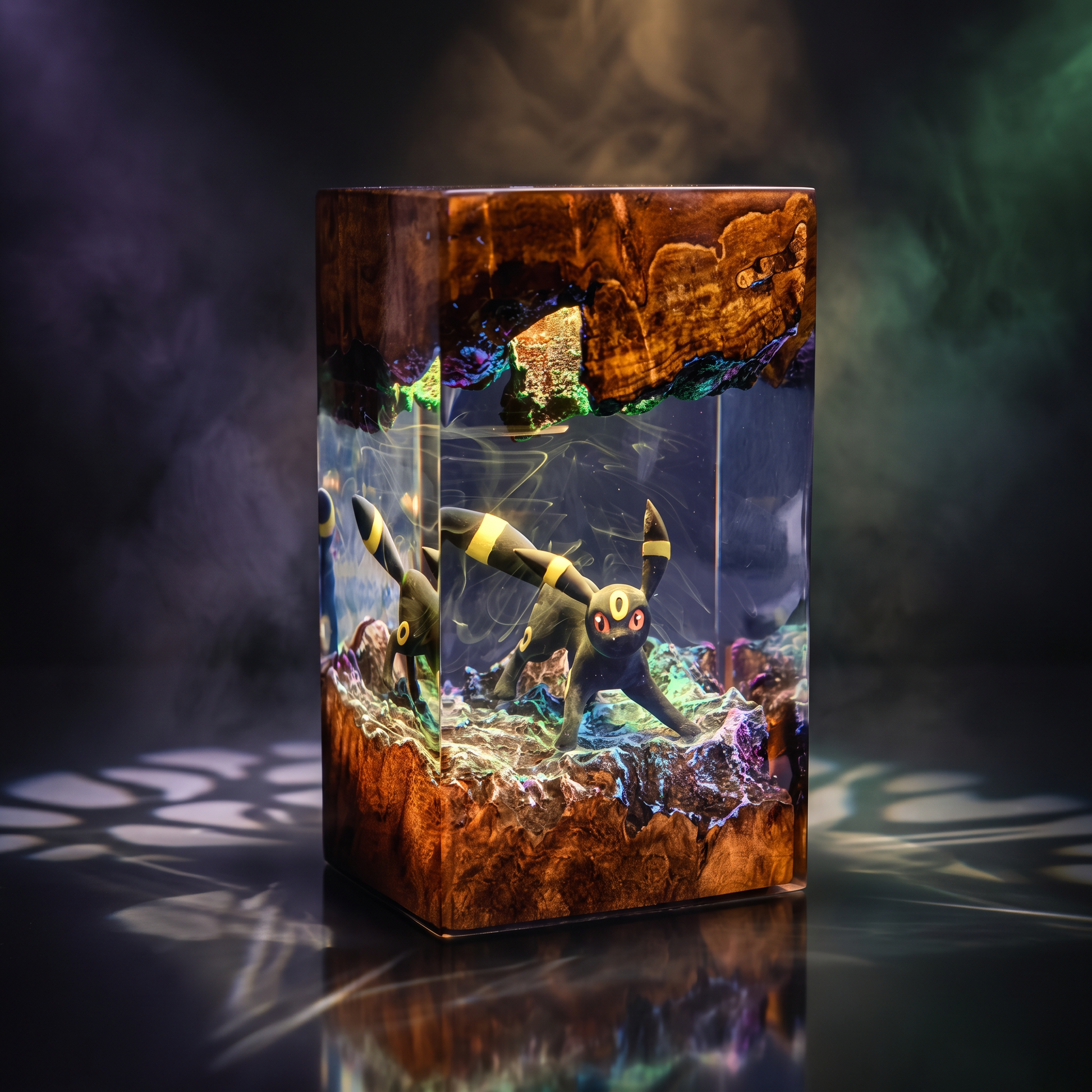 Umbreon Resin Lamp Lumi Verseresin Studio