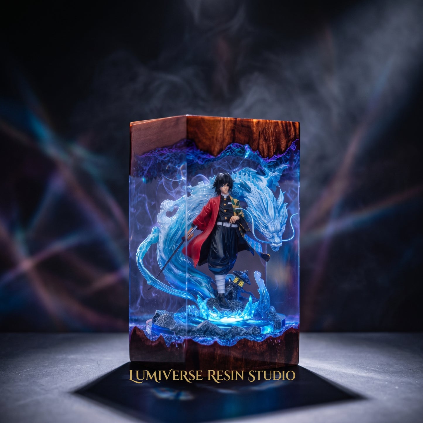 Giyuu Resin Lamp  - Demon Slayer