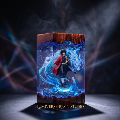 Giyuu Resin Lamp  - Demon Slayer