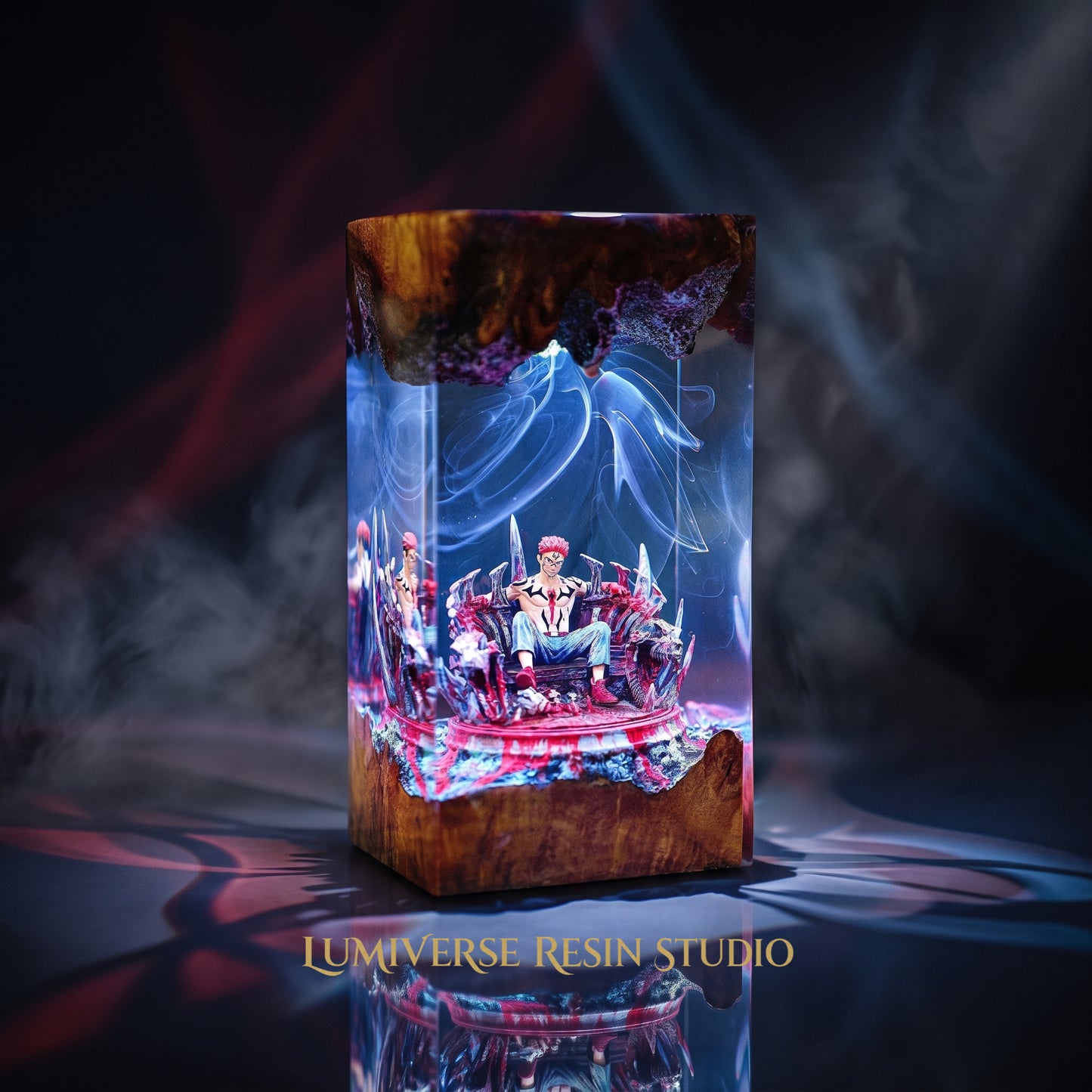 Sukuna Resin Lamp V1 - Jijutsu Kaisen