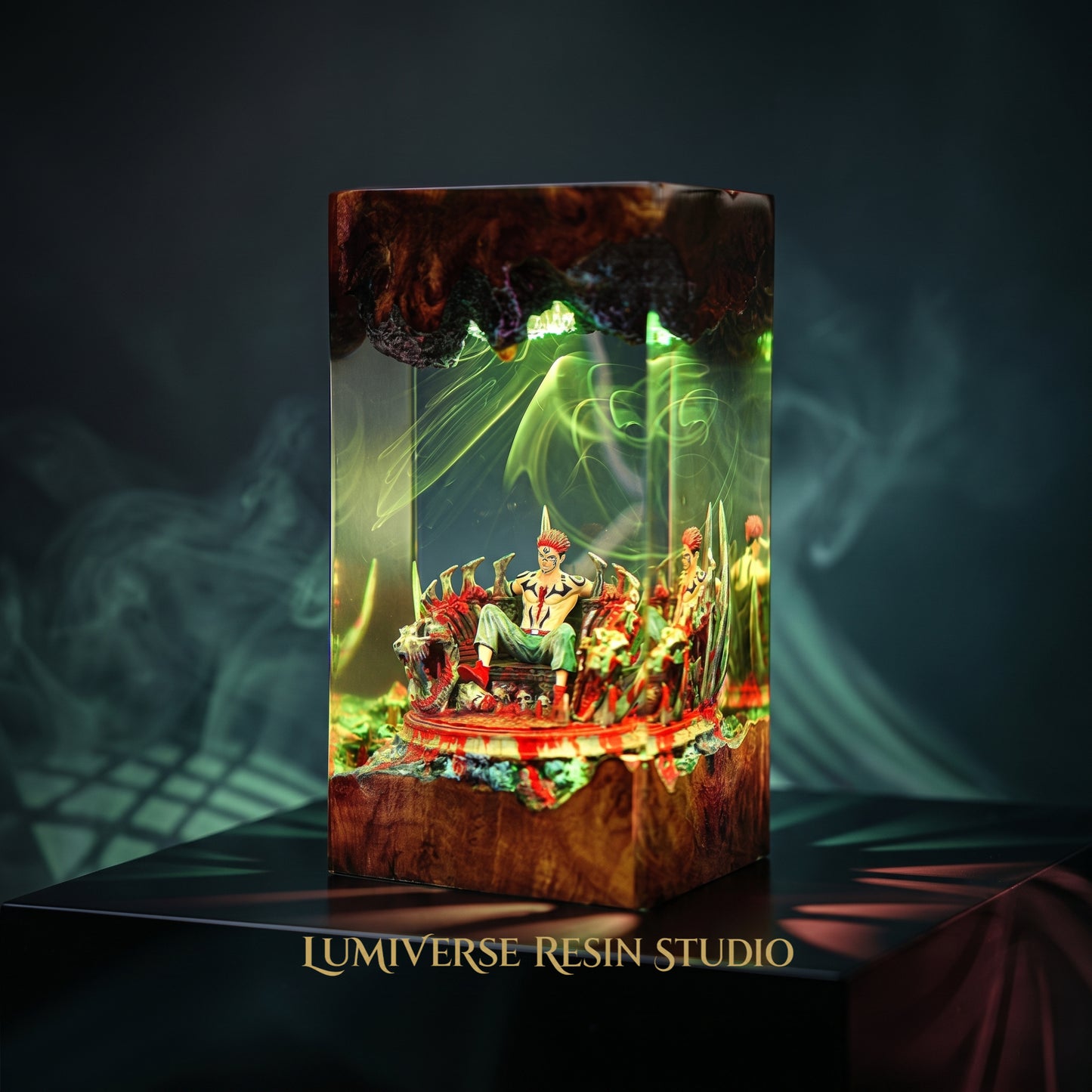 Sukuna Resin Lamp V1 - Jijutsu Kaisen