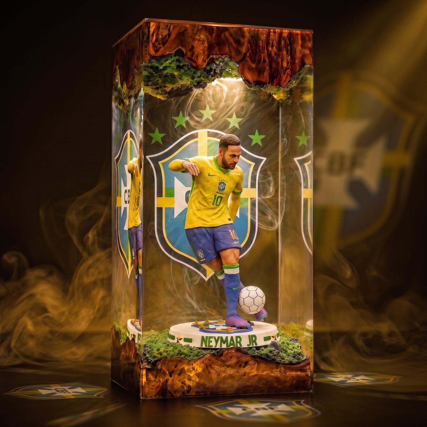 Neymar Player Resin Lamp -The Best Player