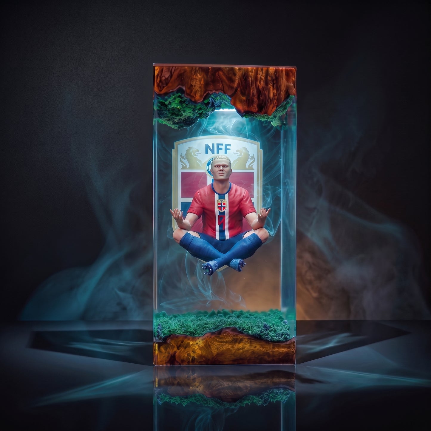 Haaland Player Resin Lamp -The Best Player