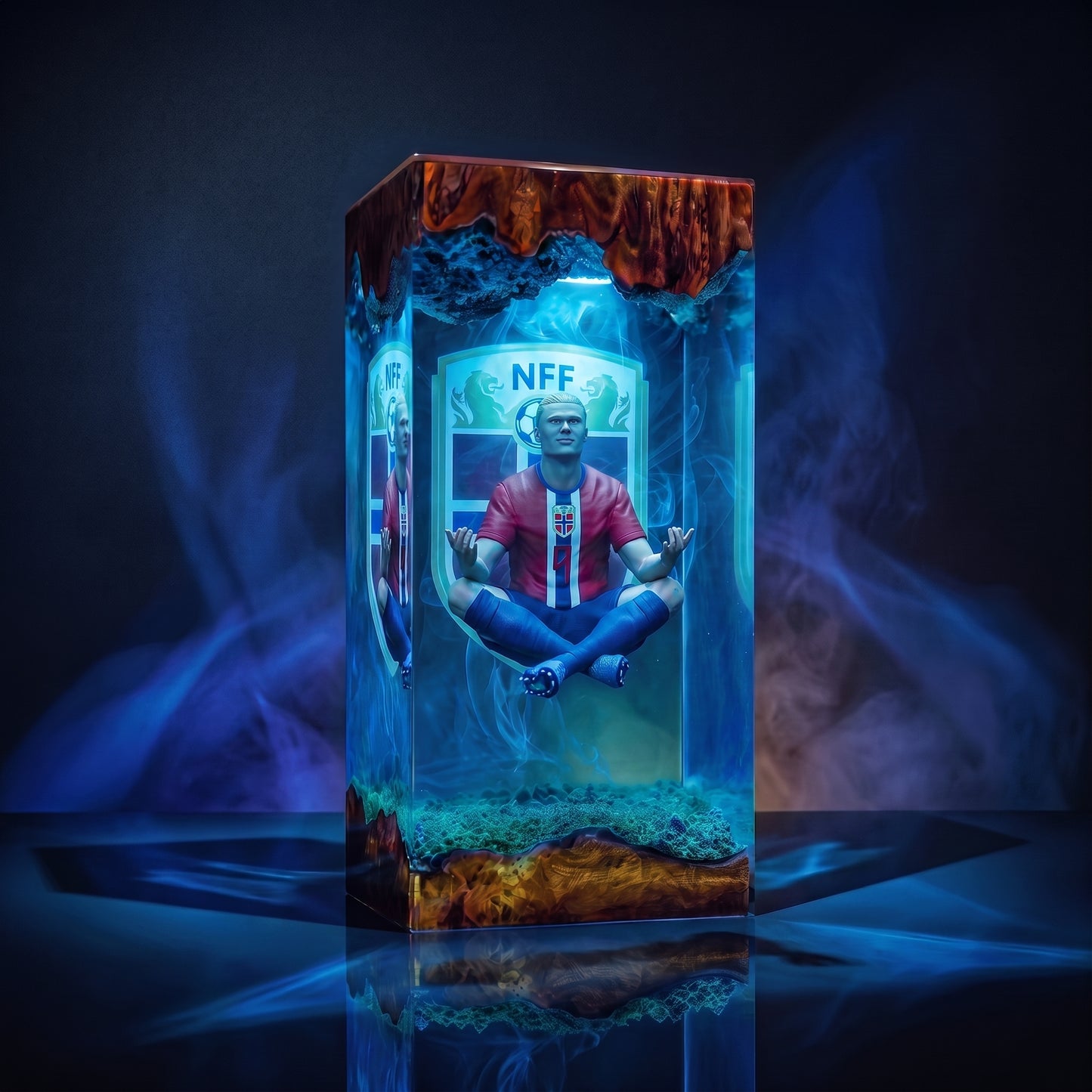 Haaland Player Resin Lamp -The Best Player