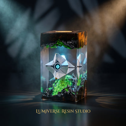 Premium The Ghost Resin Lamp
