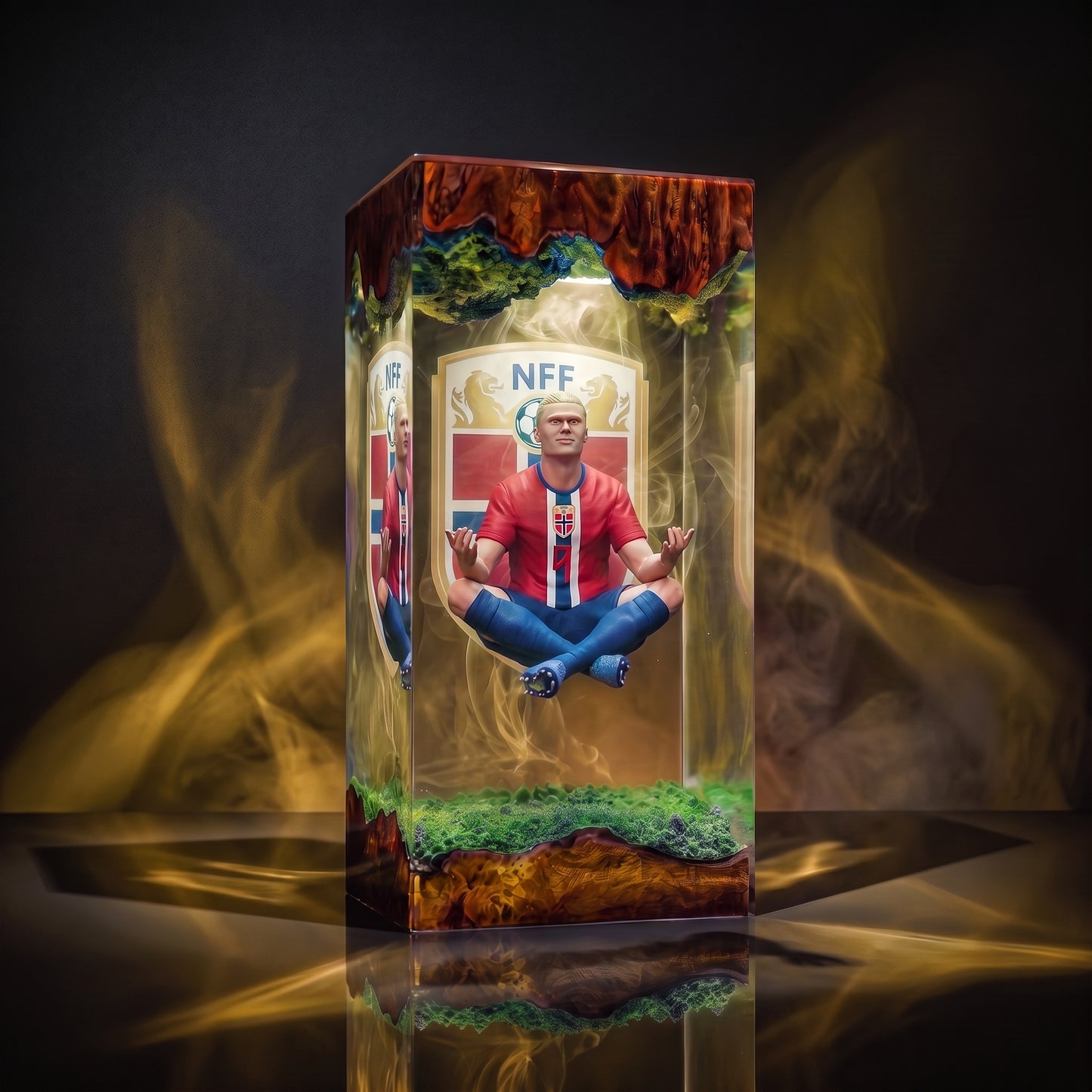 Haaland Player Resin Lamp -The Best Player