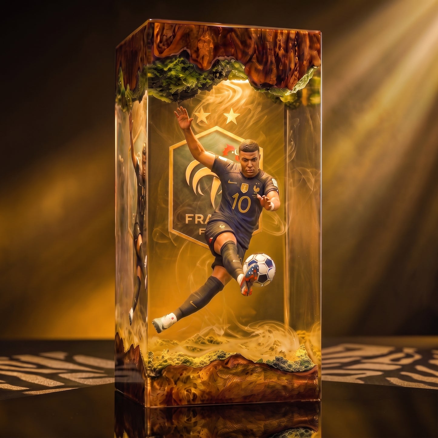 Mbappe Player Resin Lamp -The Best Player