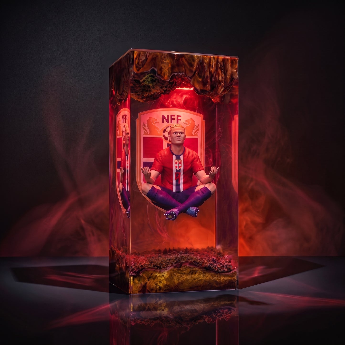 Haaland Player Resin Lamp -The Best Player
