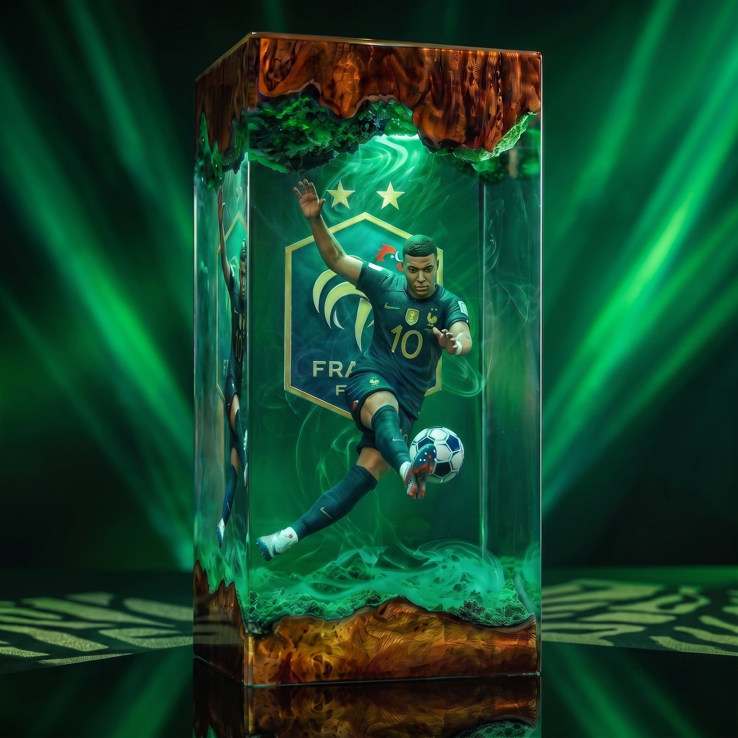 Mbappe Player Resin Lamp -The Best Player