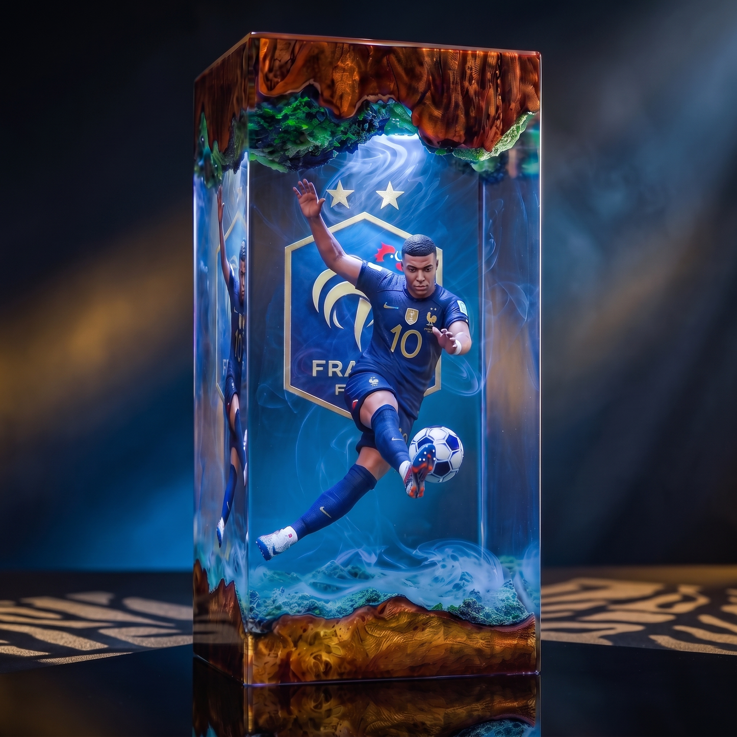 Mbappe Player Resin Lamp -The Best Player