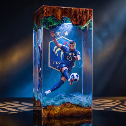 Mbappe Player Resin Lamp -The Best Player