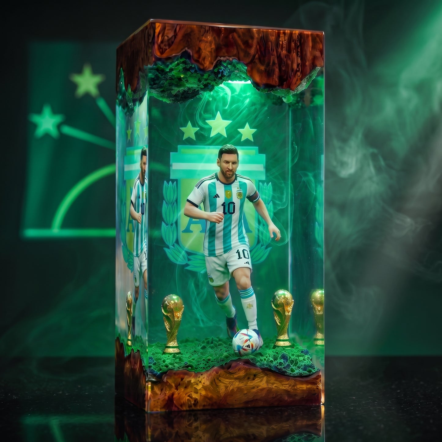 Messi Player Resin Lamp -The Best Player