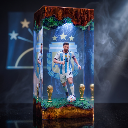Messi Player Resin Lamp -The Best Player