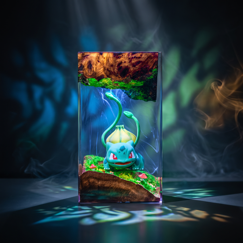 Bullbasaur Resin Lamp Lumi Verseresin Studio