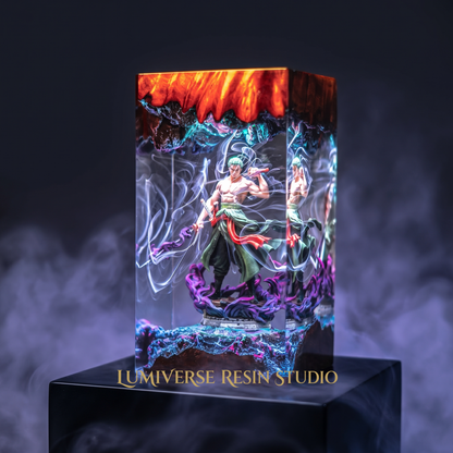 Zoro Resin Lamp V1 - One Piece